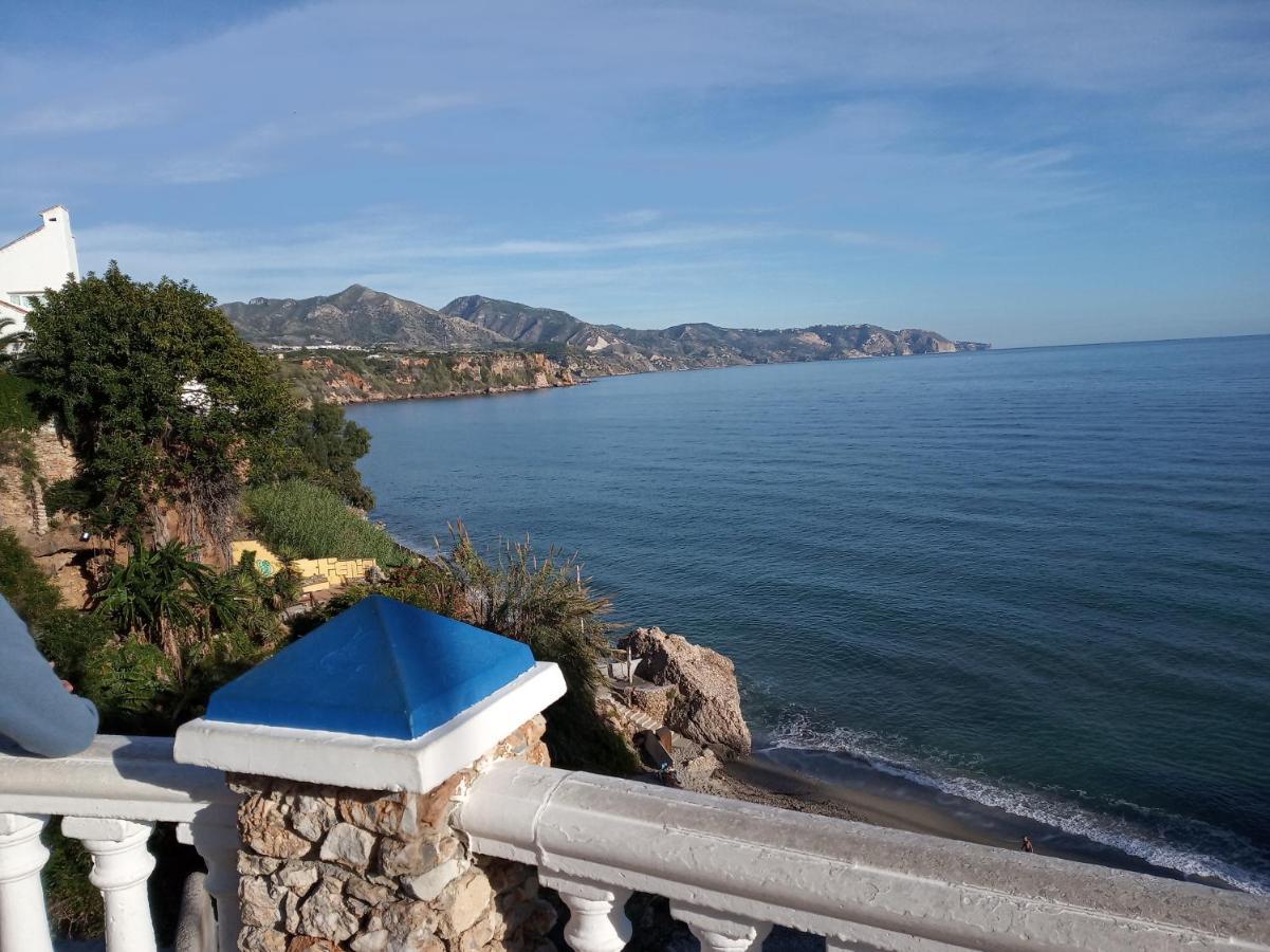 Apartament Nerja 1ª Linea De Playa De Burriana , Terraza Grande Al Mar Zewnętrze zdjęcie