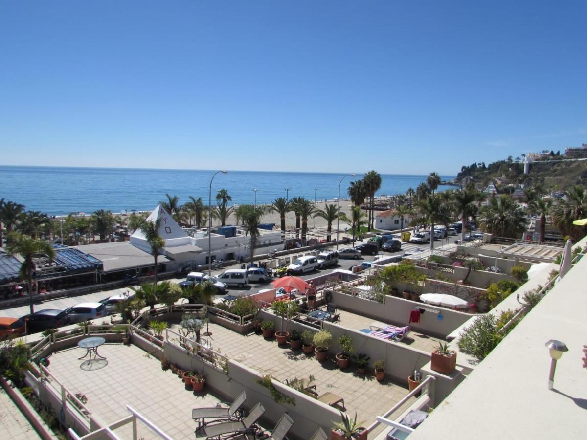 Apartament Nerja 1ª Linea De Playa De Burriana , Terraza Grande Al Mar Zewnętrze zdjęcie